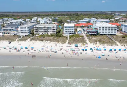 arial image of isle of palms